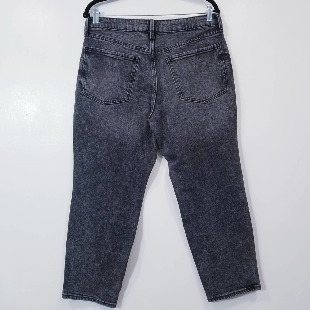 Old Navy Jeans O.G Straight High Rise In BlackBerry - Picture 3 of 11